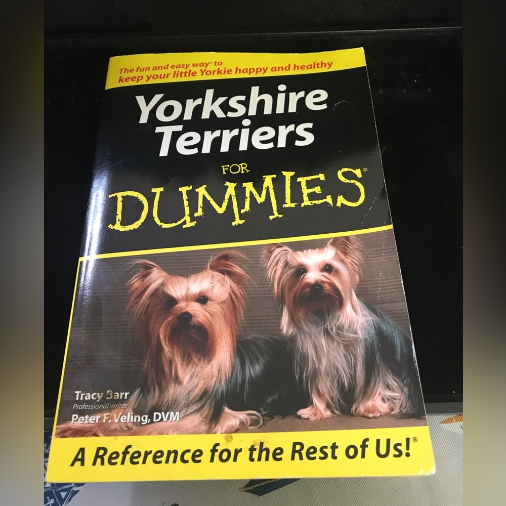 Yorkshire terriers for dummies book
